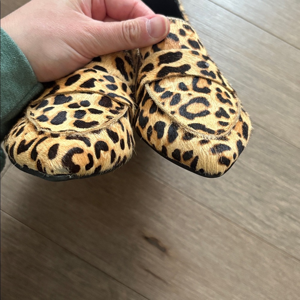 Steve Madden Leopard Print Loafers - Picture 5 of 7